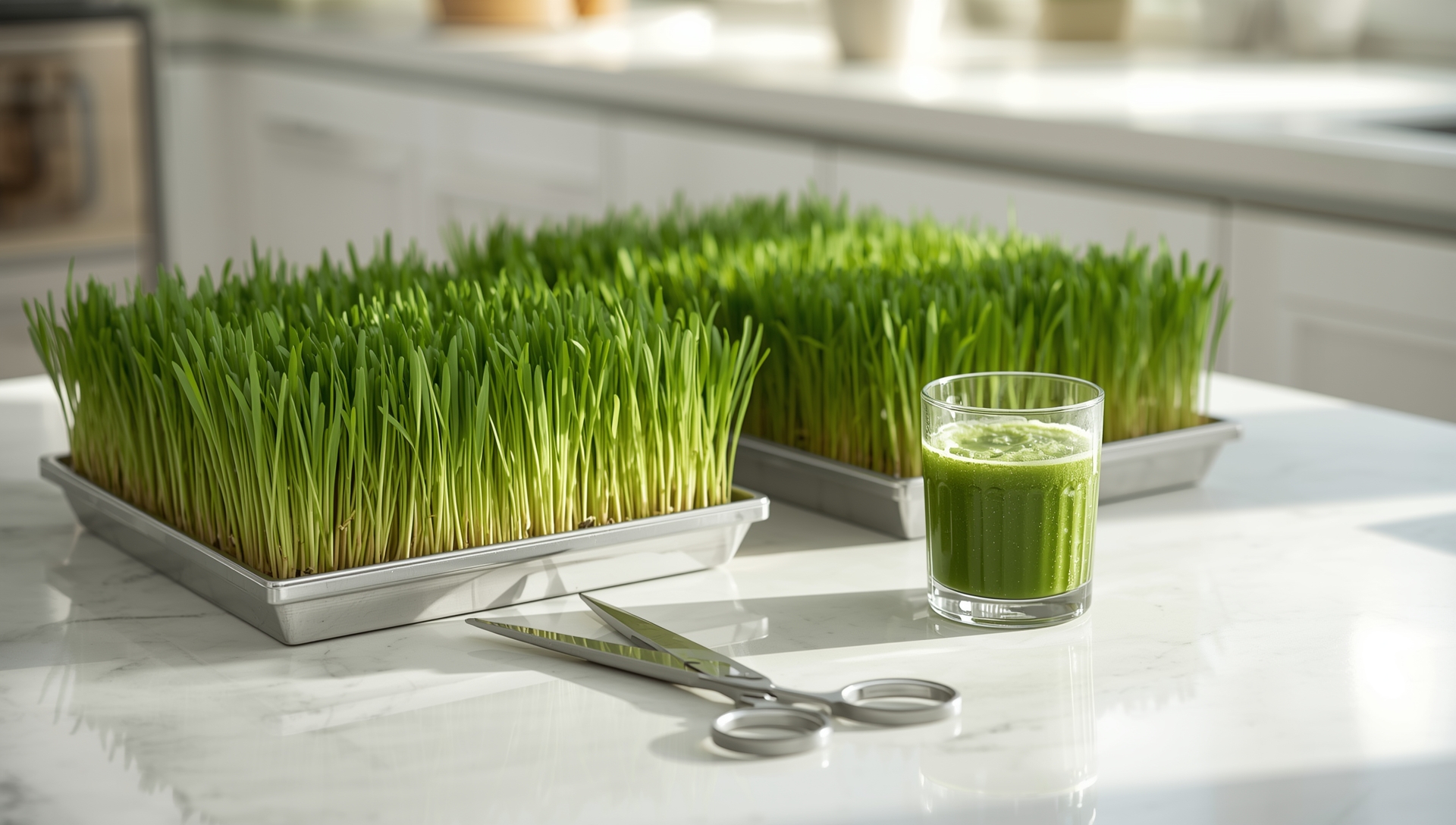 How to Grow Wheatgrass Indoors