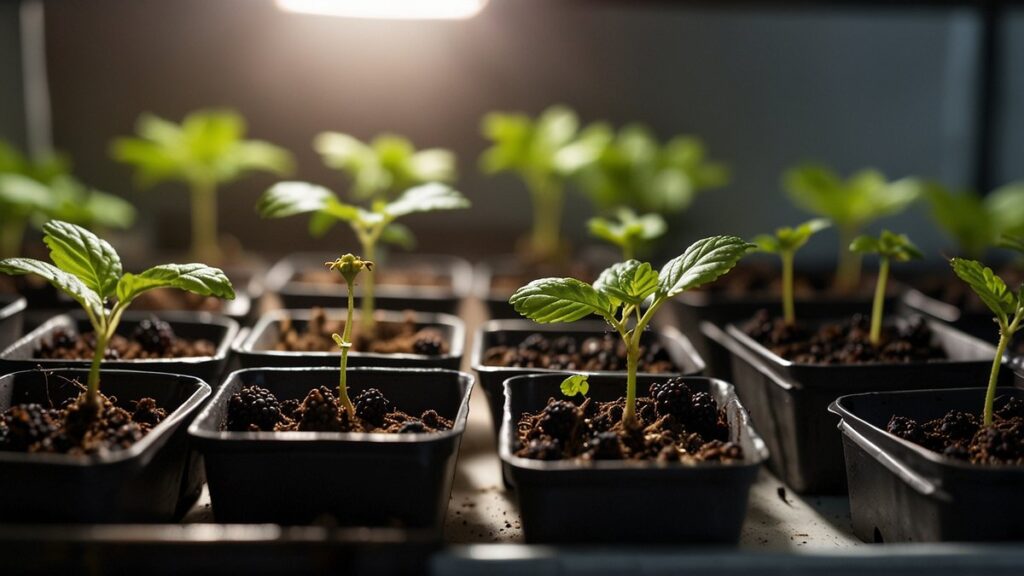 Caring for Blackberry Seedlings Indoors