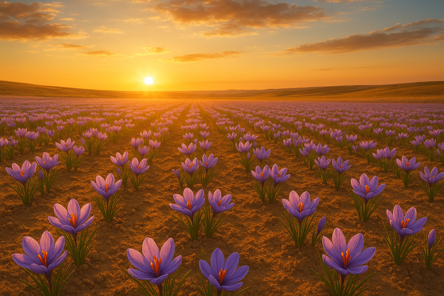 Saffron Growing Conditions